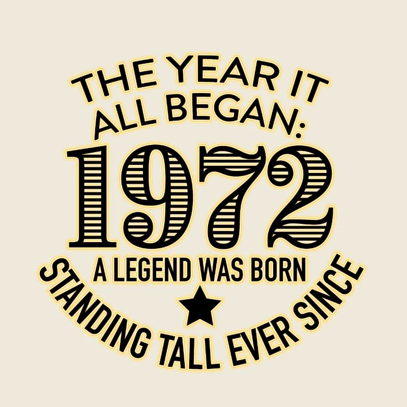 1972 Année de naissance