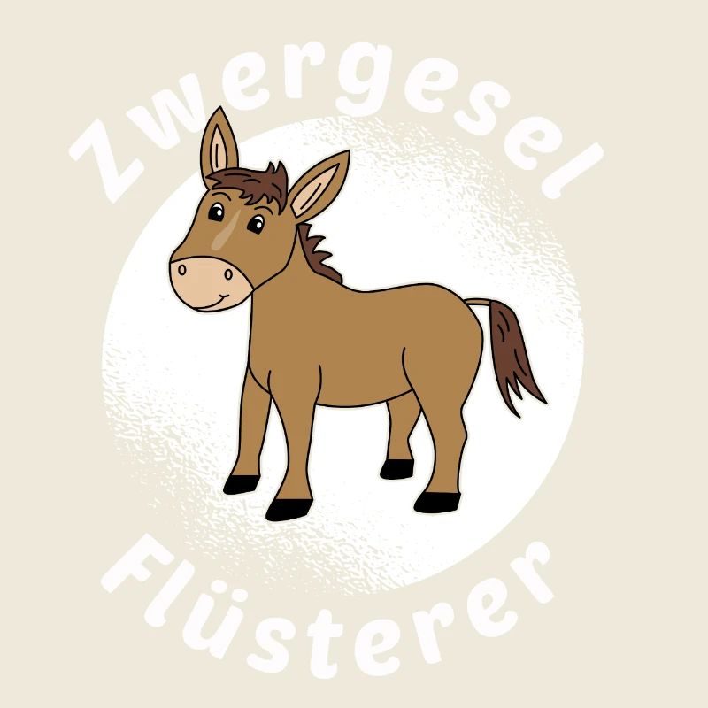 Zwergesel Flüsterer Miniesel Esel Muli Geschenk