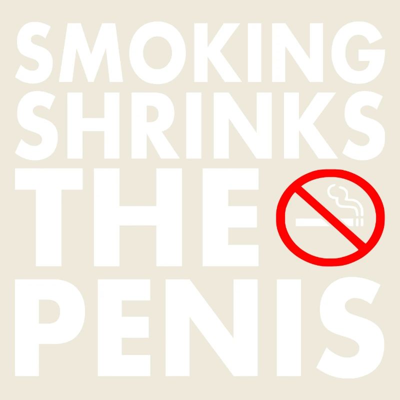 Smoking shrinks the penis