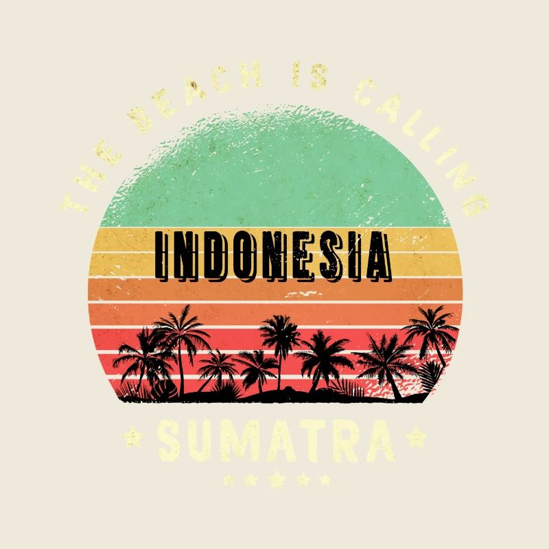 Sumatra Indonesien Strand Design