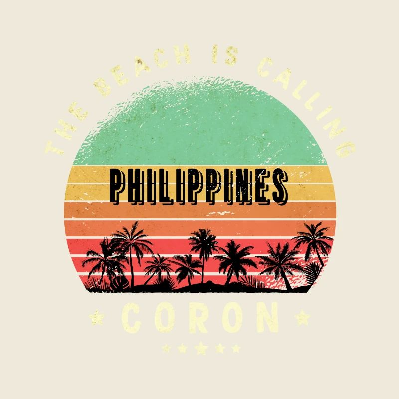 Coron Indonesien Strand Design