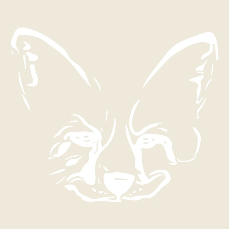 Fuchs Portrait Vintage Head Drawing