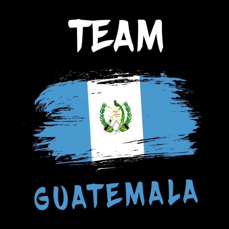 Team Guatemala Flag Design