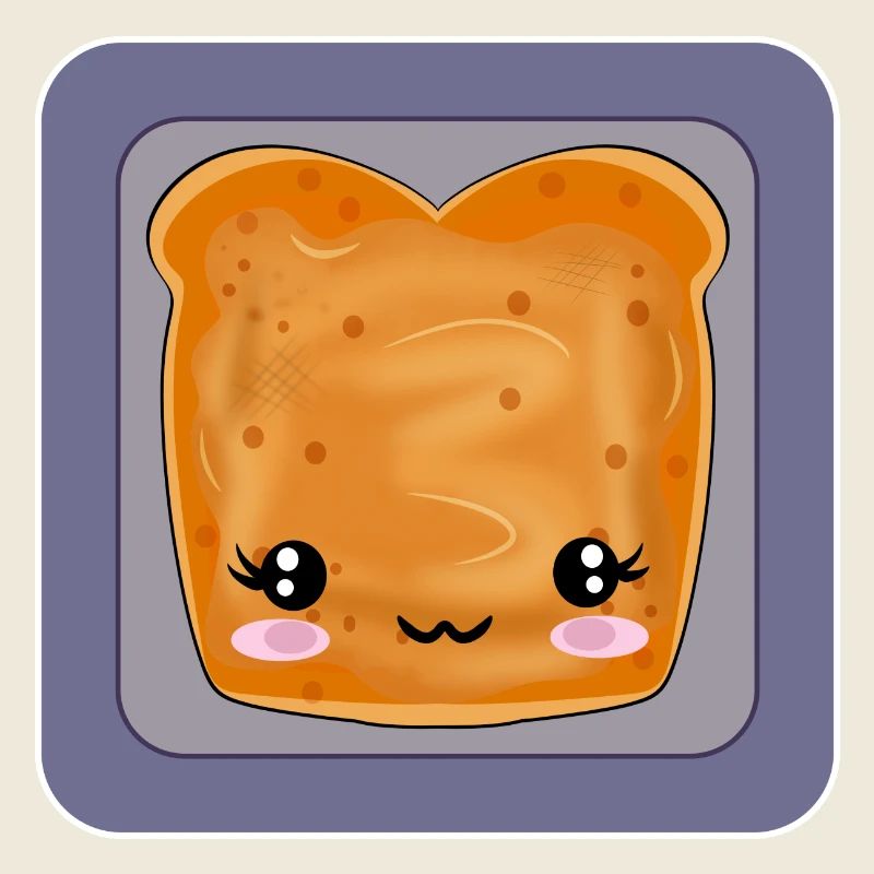 TOAST PEANUT BUTTER BREAD
