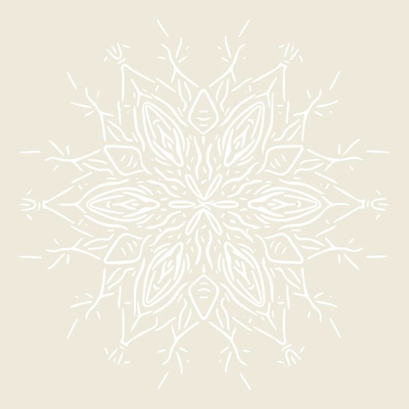 Mandala Flower Lines Shape Pattern