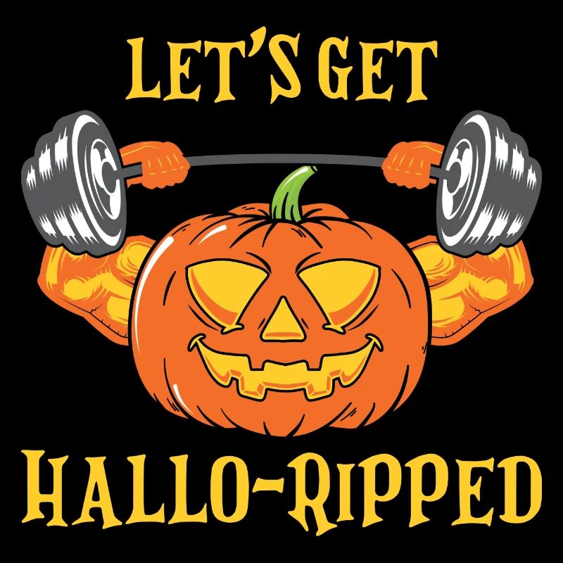 Halloween Bodybuilder Citrouille