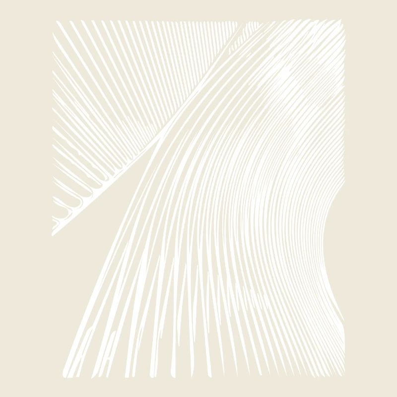 Abstract curved curves lines