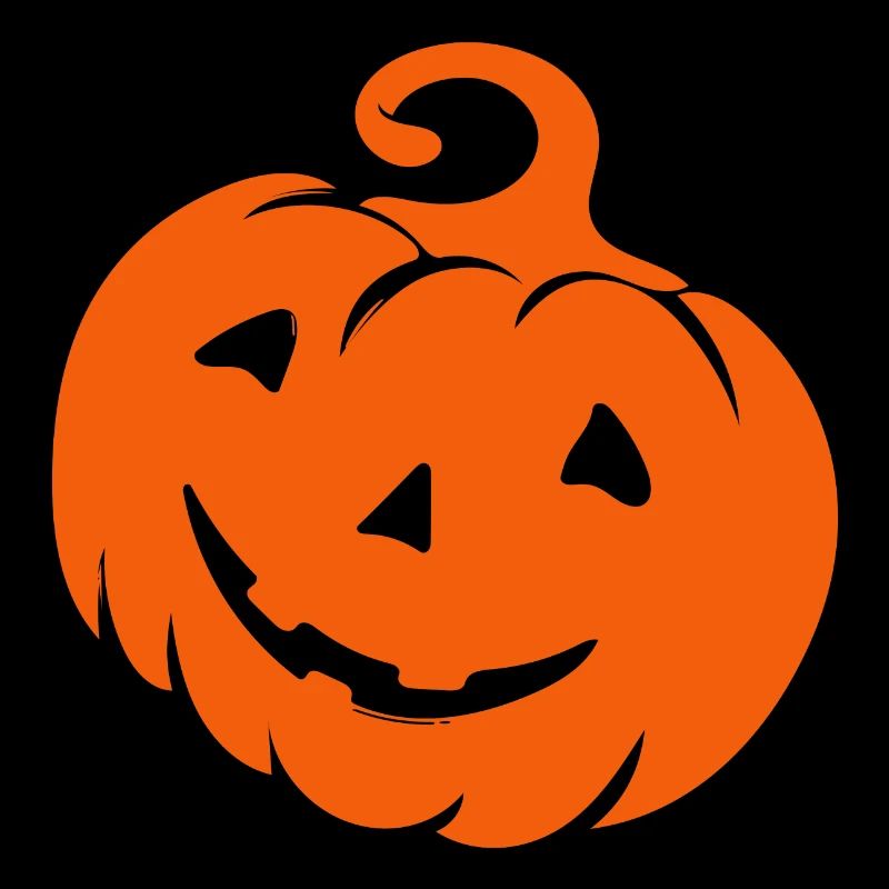 Visage de citrouille - costume effrayant d’Halloween