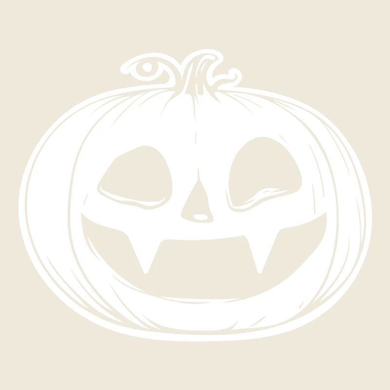 Visage de citrouille - Costume d’Halloween effrayant