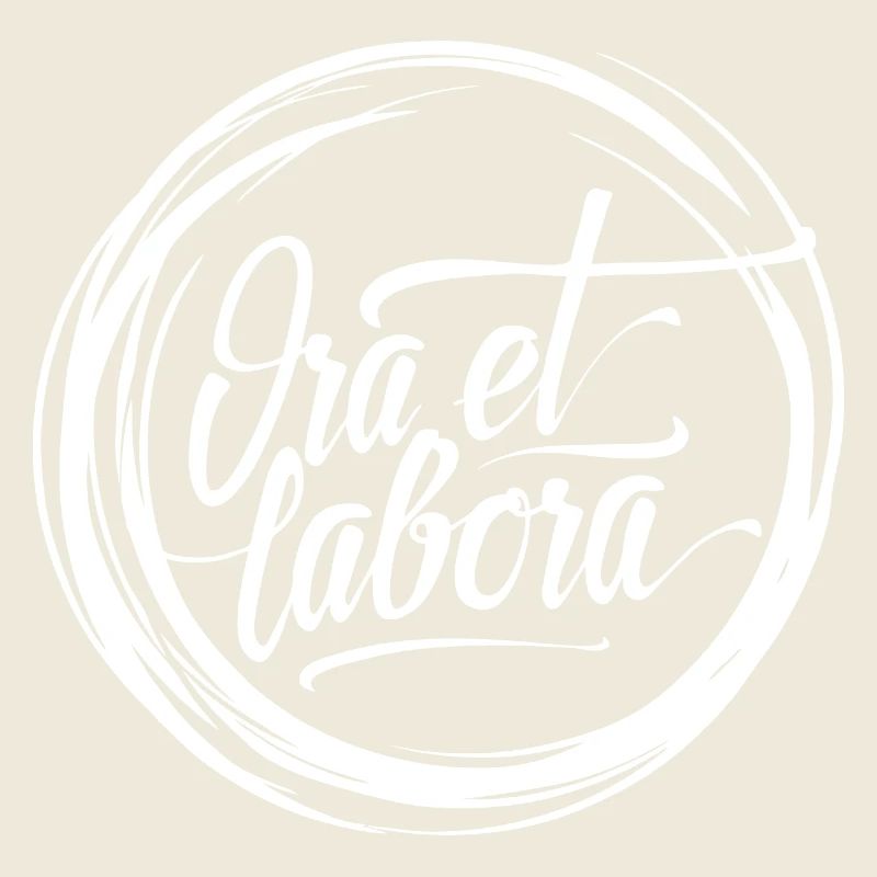 Ora et labora (foncé)