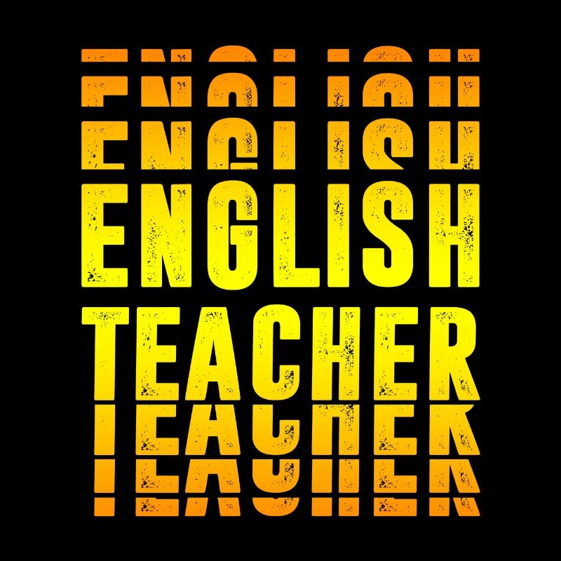 Englisch Lehrer Design