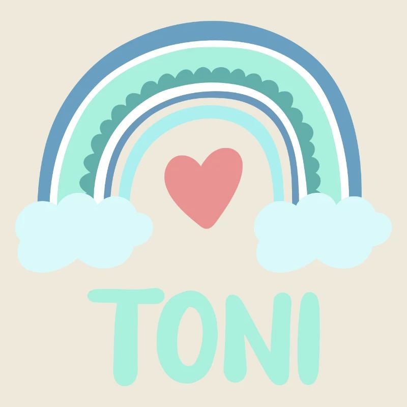 Toni Name Rainbow Baby