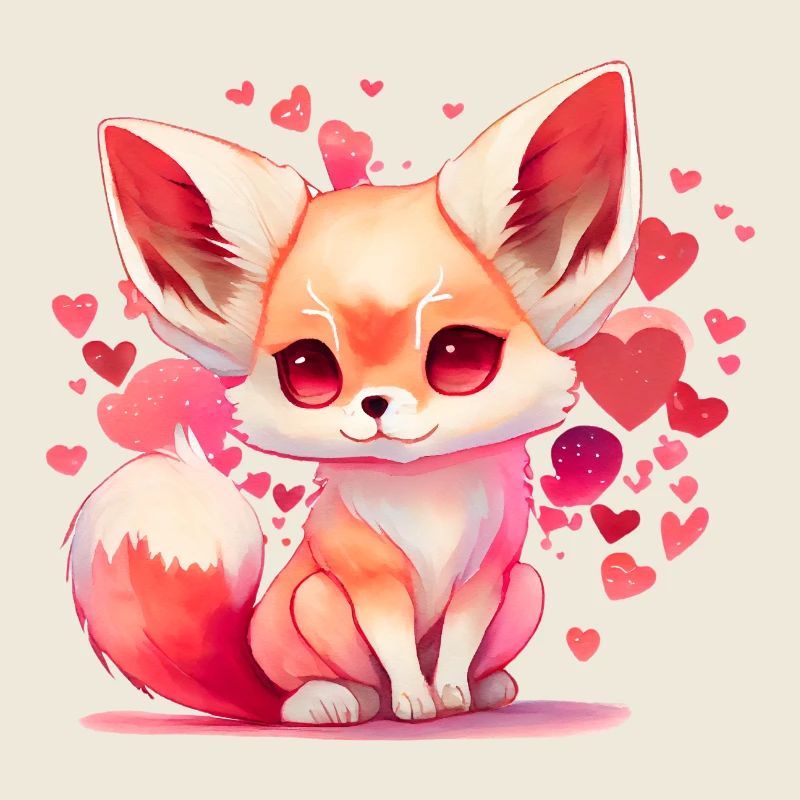 Fuchs Valentinstag Geschenk