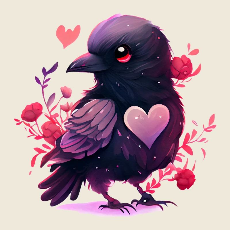 Cadeau de Saint-Valentin Raven