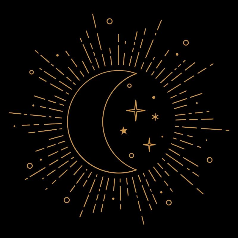 Ciel étoilé de la Lune