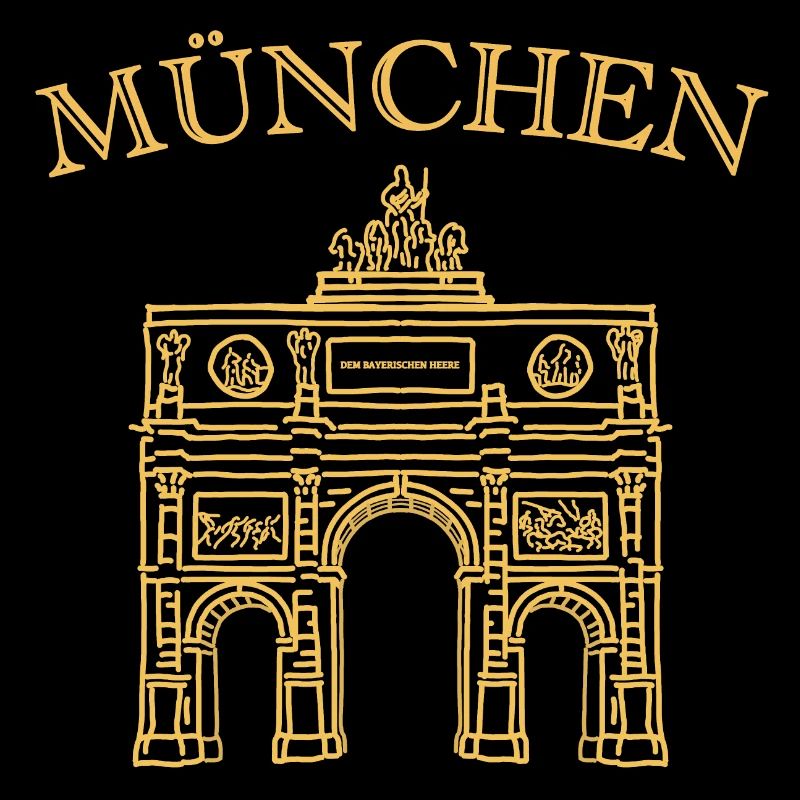 Iconic Victory Gate Munich