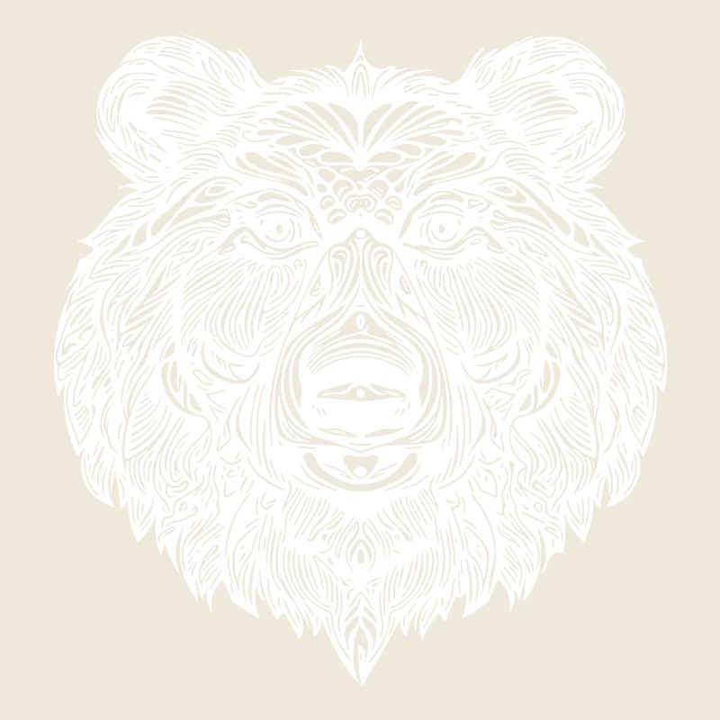 Mignon tête d’ours hirsute