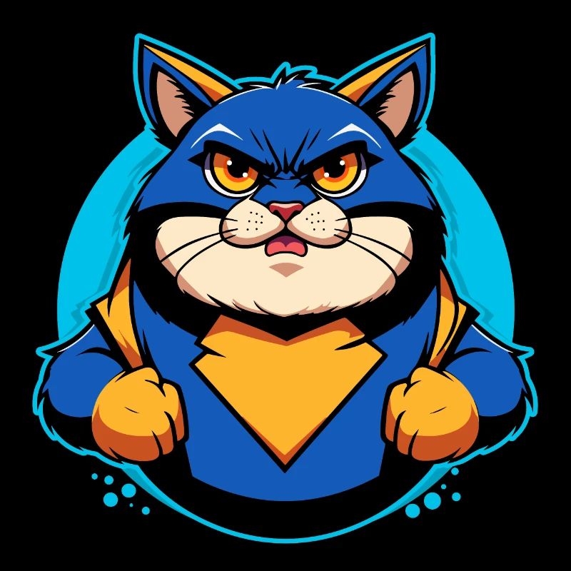Chat super-héros