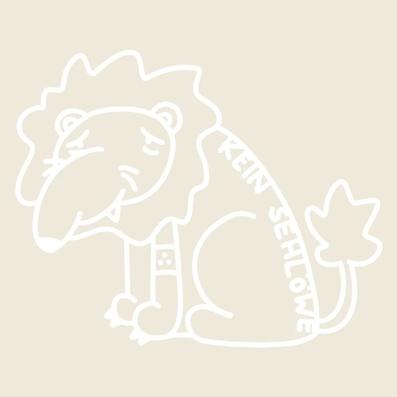 Anti-Zoo No Sight Lion