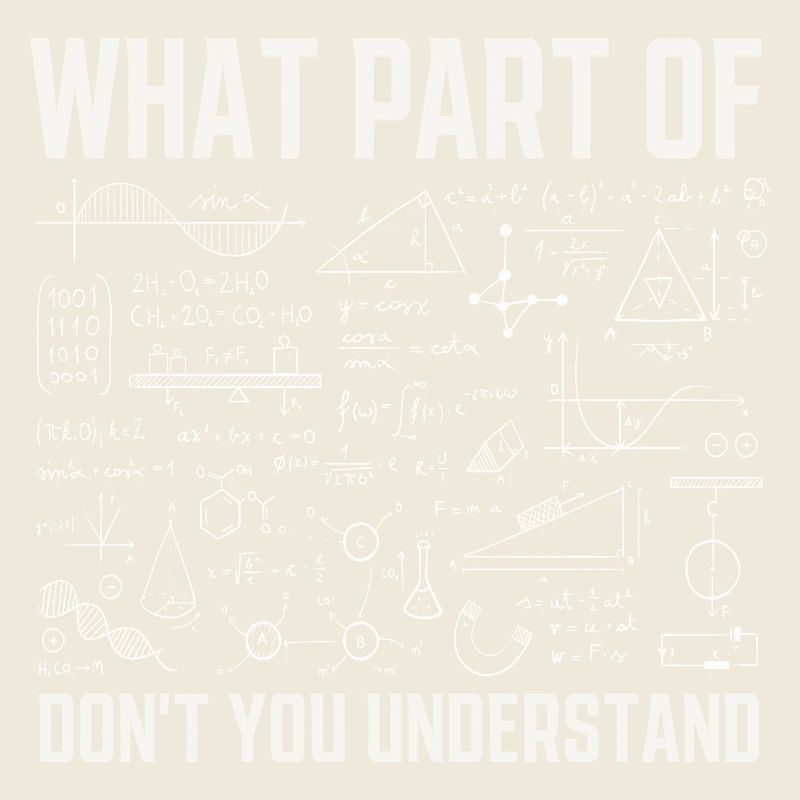 Quelle partie de ne comprenez-vous pas Funny Math