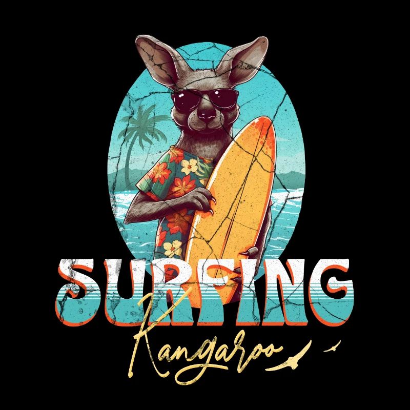 Surfing Kangaroo