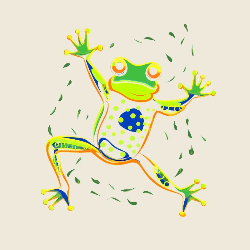 Dancing frog