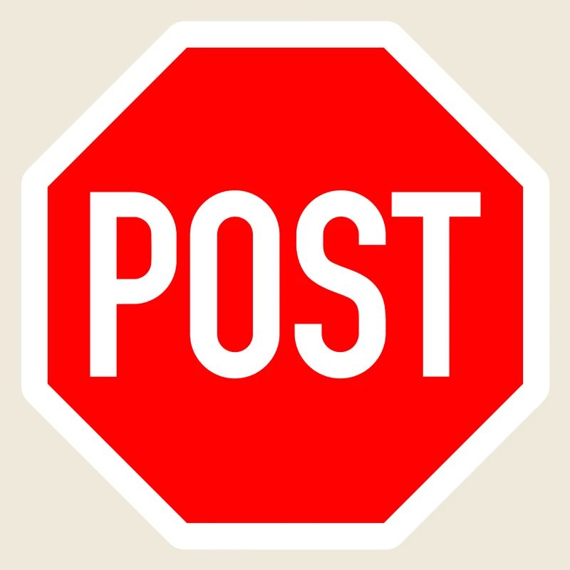 stop oder post?