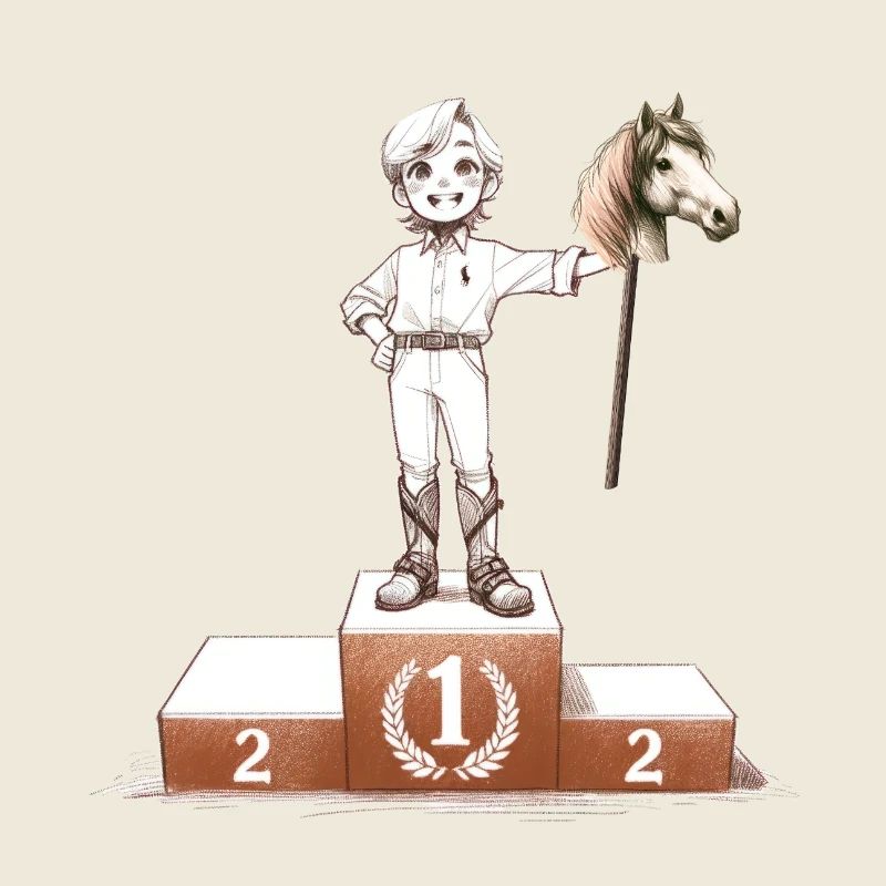 Hobby Horsing Siegerpodest