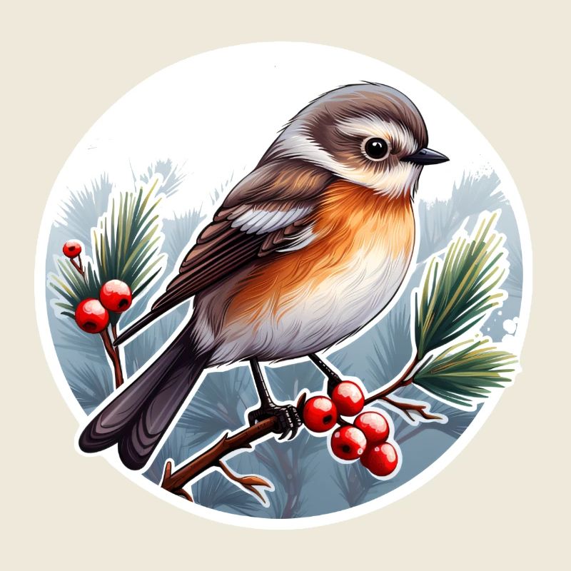 Oiseau d’hiver