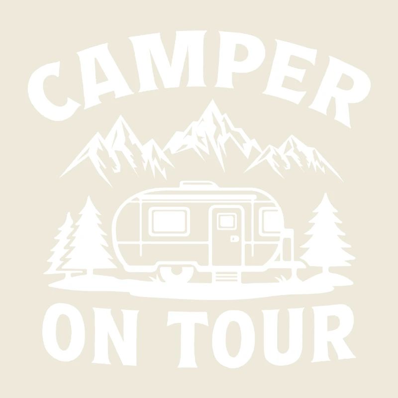 Camper on tour