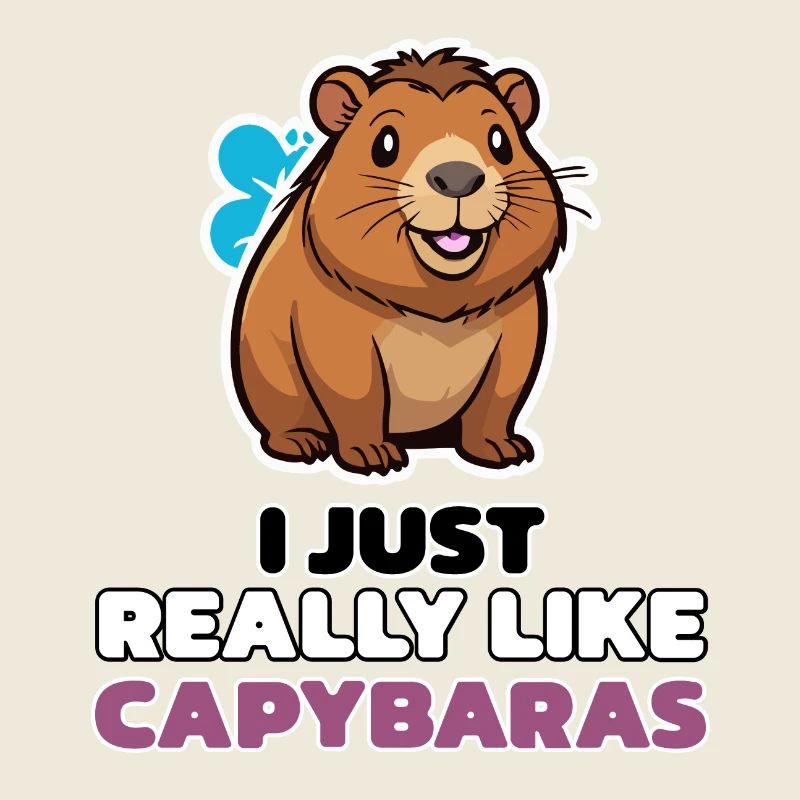 J’AIME BEAUCOUP LES CAPYBARAS