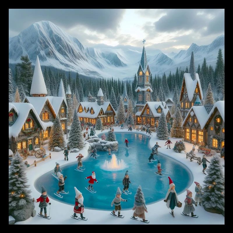Village Scandinave Noël