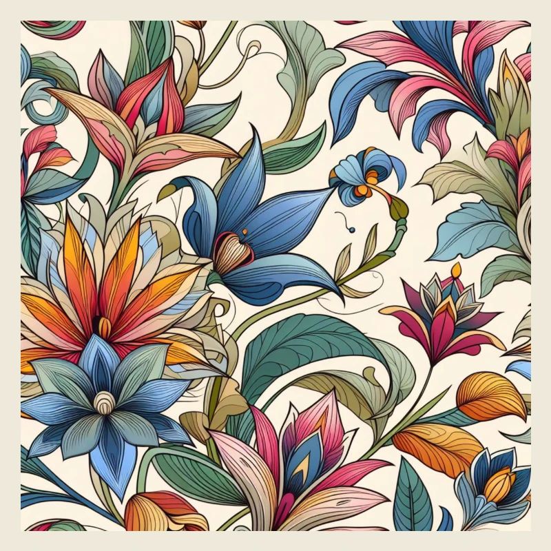 Bunte Pflanzenblumen