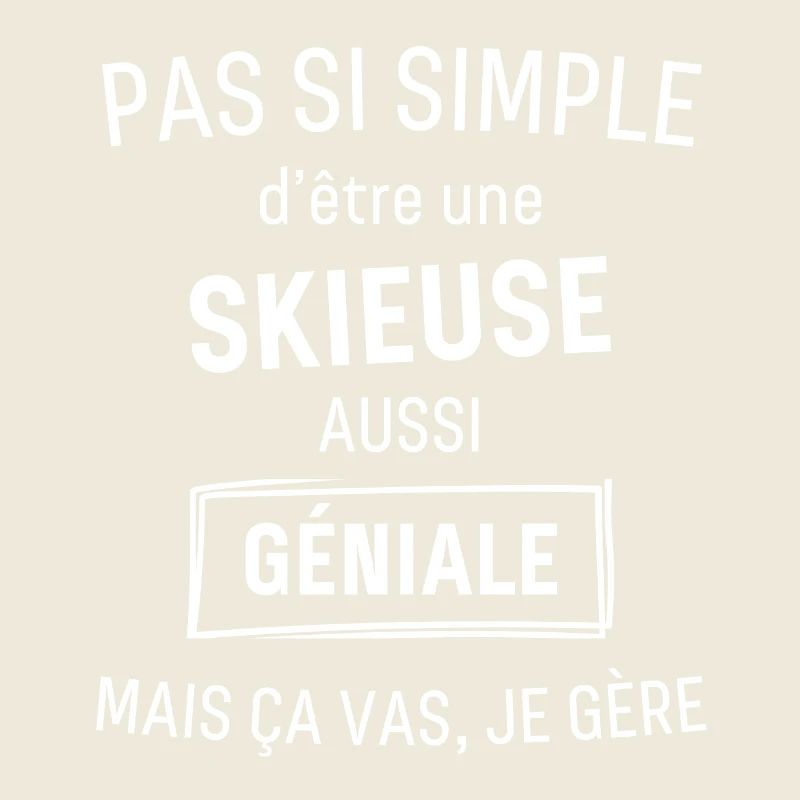 Skieuse Géniale