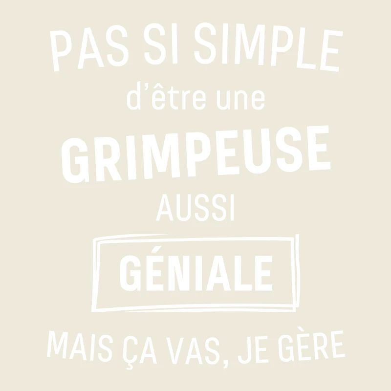 Grimpeuse GÉNIALE