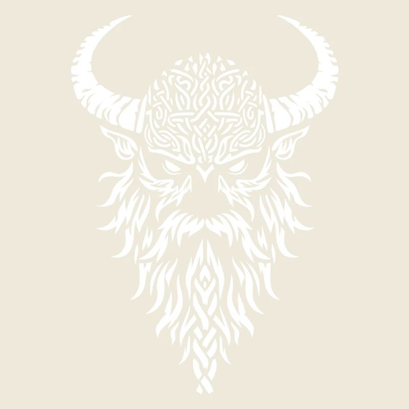 Viking warrior head
