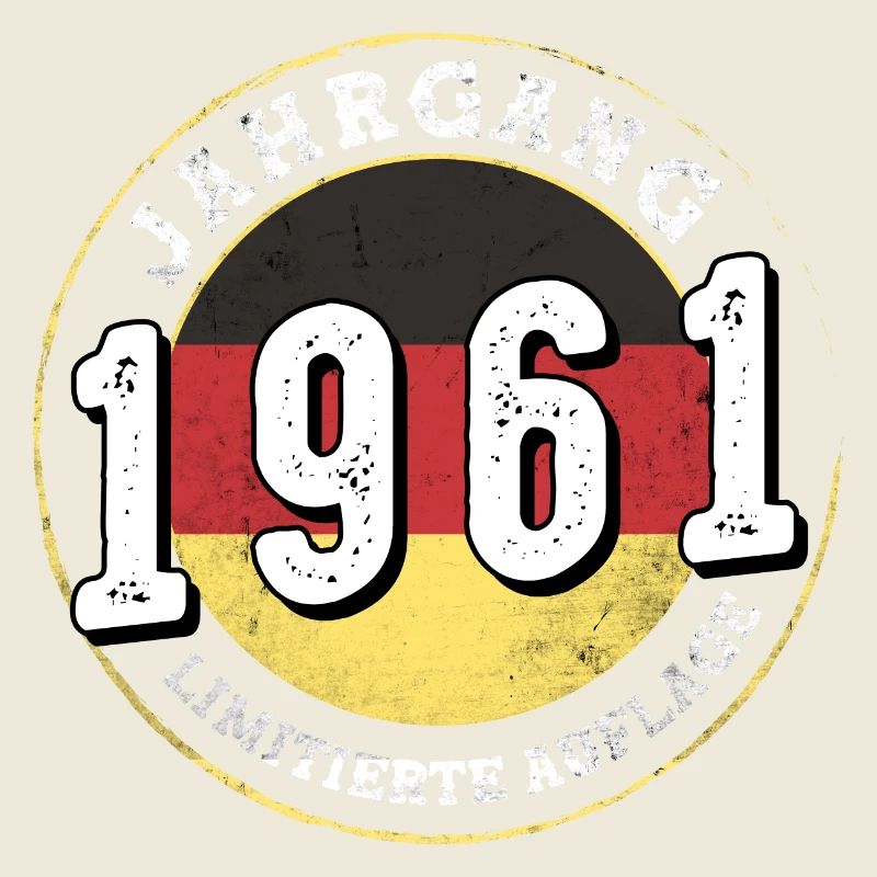 Jahrgangs 1961 Limitierte Auflage 63 years old