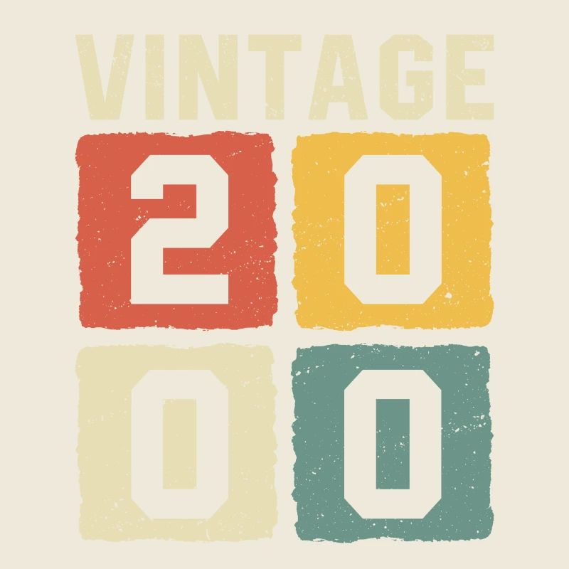 Vintage 2000 Born in 2000