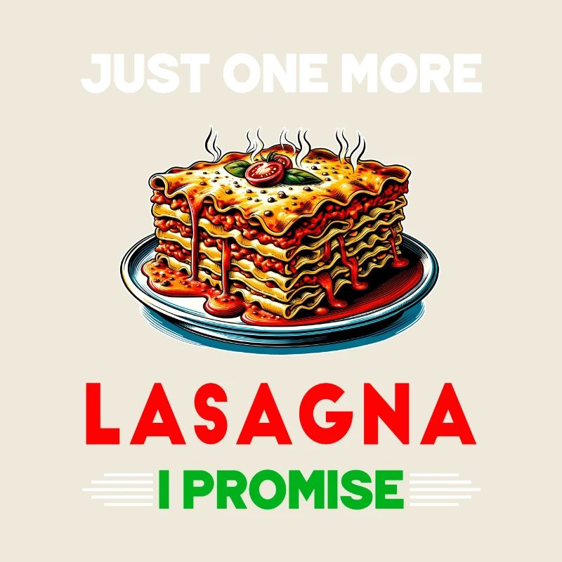 Nur noch eine Lasagne, versprochen