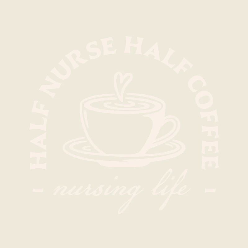 Half nurse half coffee humour infirmière café