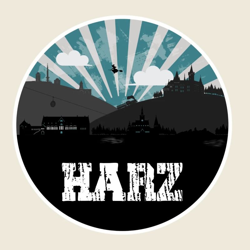 Harz Blue Hour Skyline