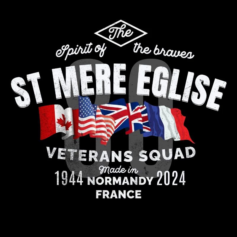 St Mere Eglise Normandy 80th anniversary