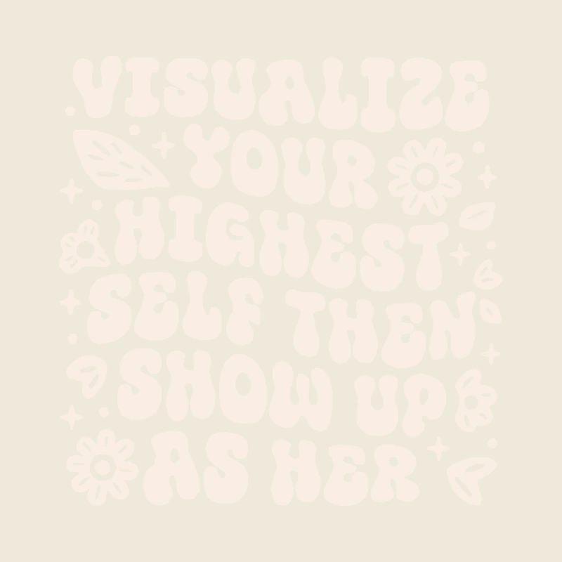 Visualisiere dein höchstes Selbst und zeige dich dann als sie