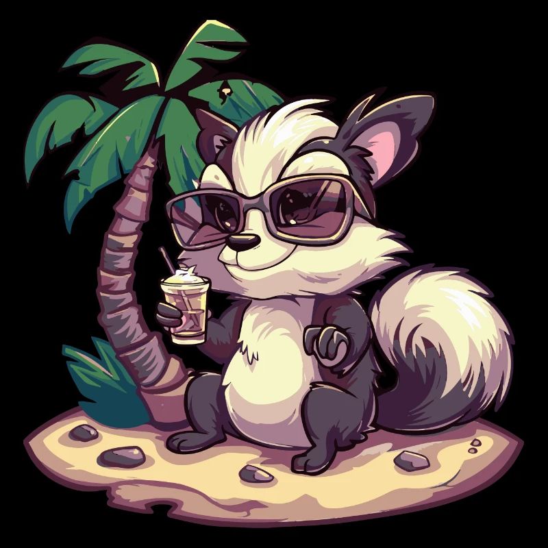 Vacances d’été Skunk