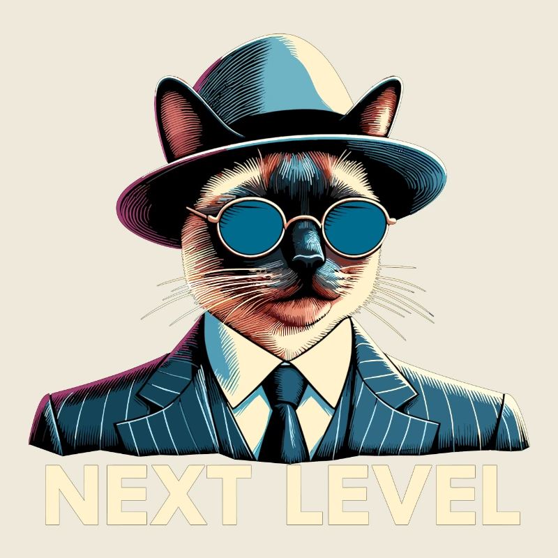 Siamese Cat Siamese Cat Next Level Suit Gift