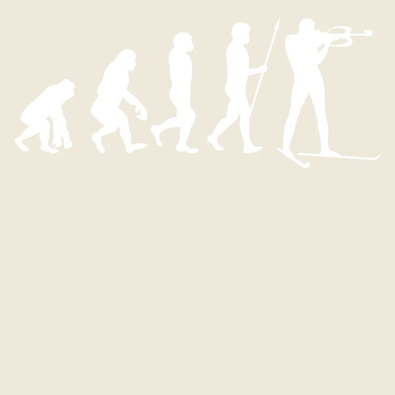 Schifahren Evolution Wintersport Schifahrer Schnee