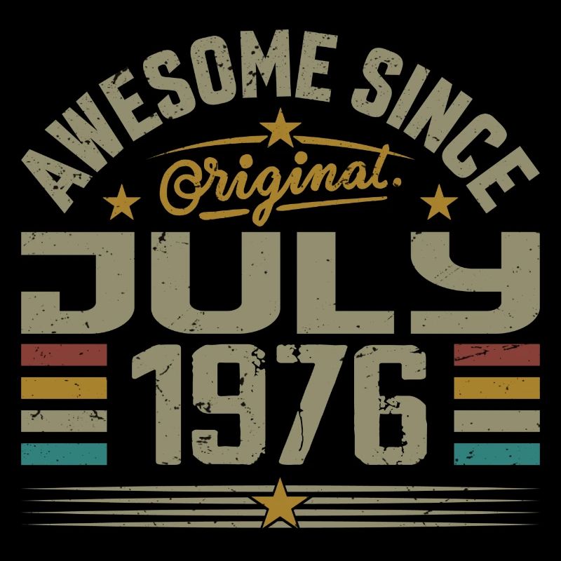 Baujahr Juli 1976 | Geschenk Juli 1976