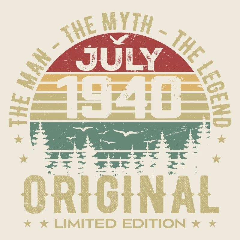 Juli 1940 Geburtstagsgeschenk Geboren im Juli