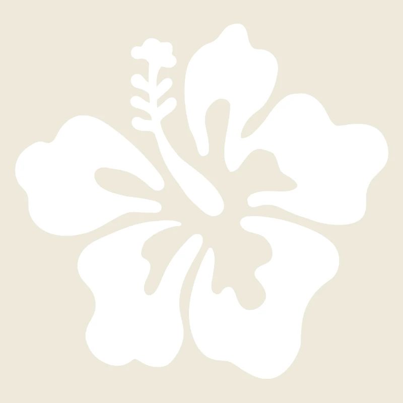 Hibiscus Flower - White