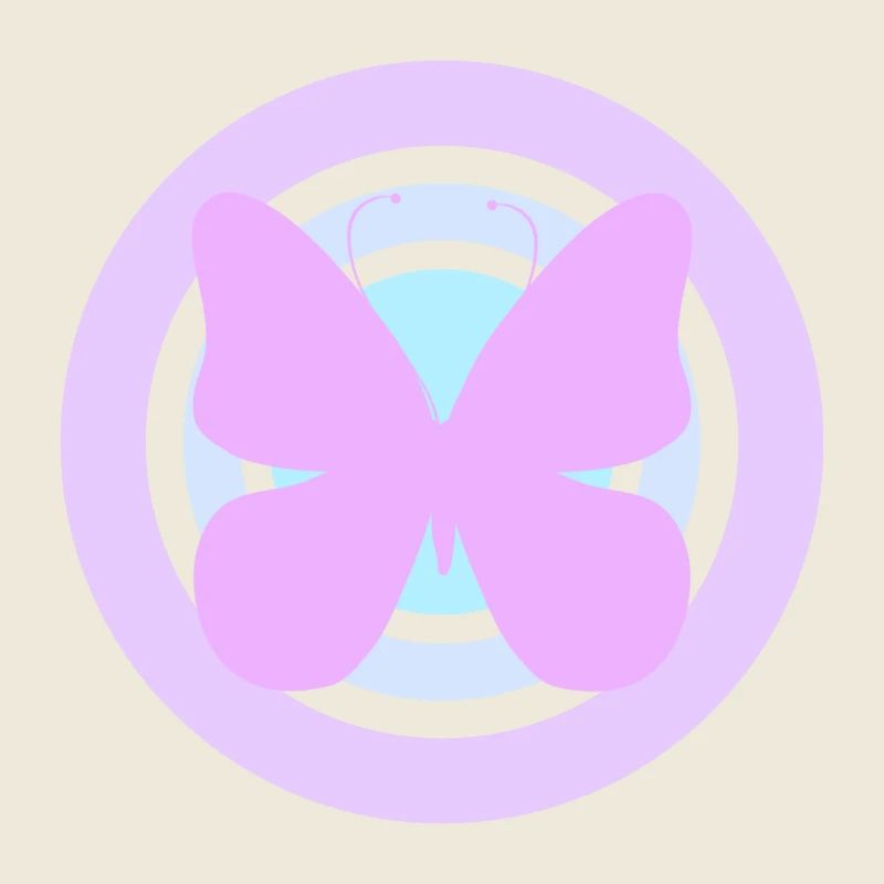 Purple Celestial Butterfly